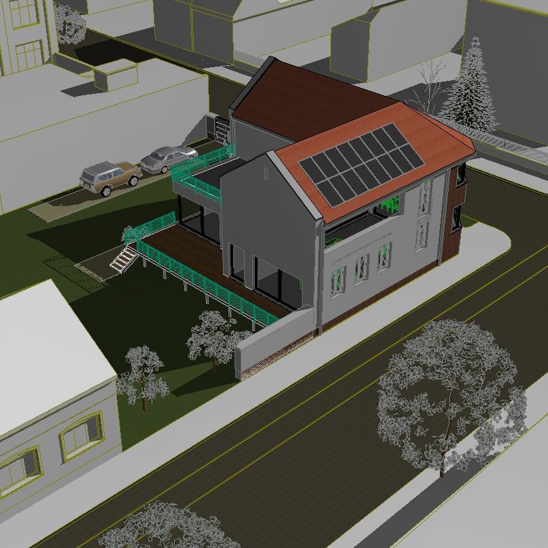 Koncepció terv PHPP-vel